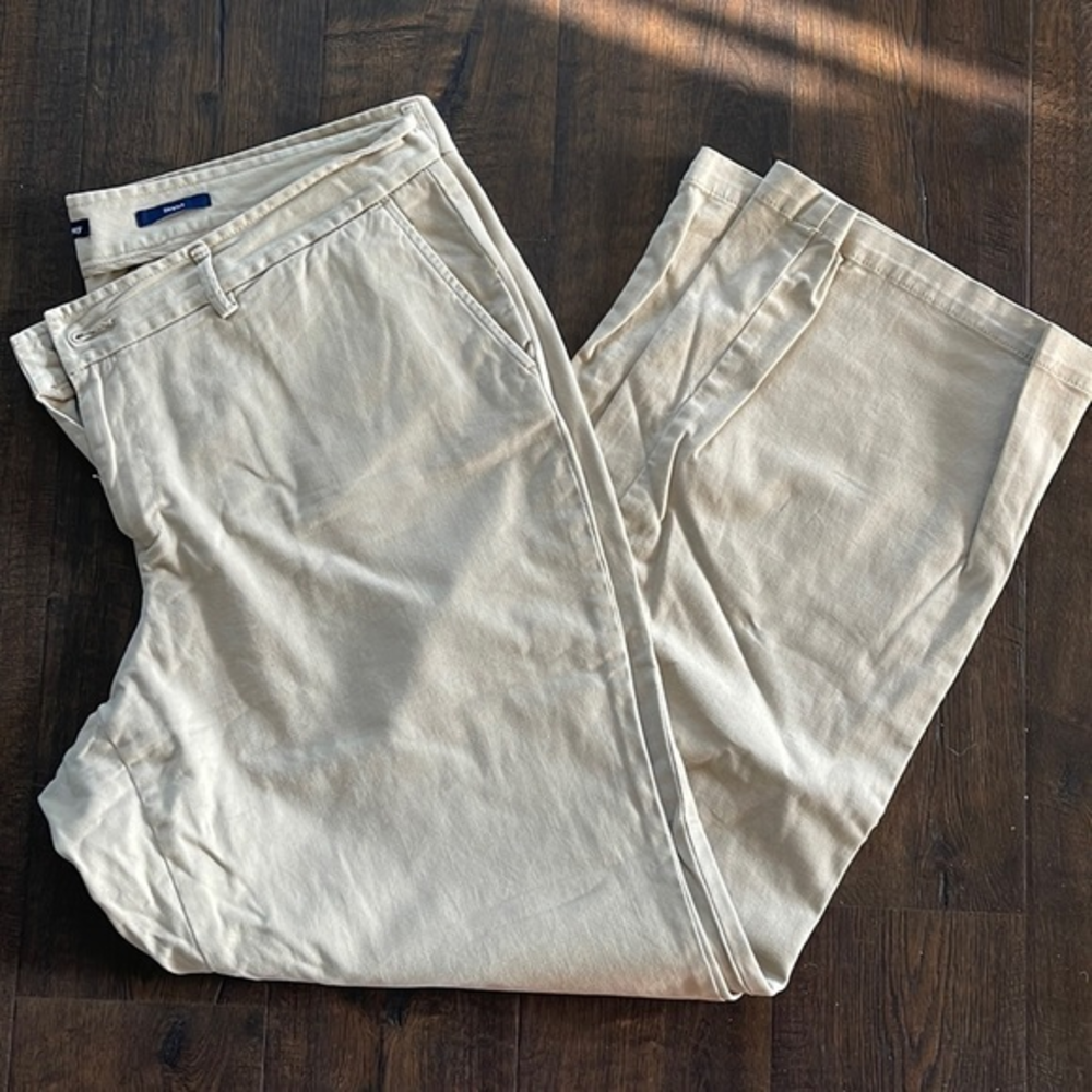 GAP‎ Khakis Aubrey Style Classic Casual Pants Stretch Size 18